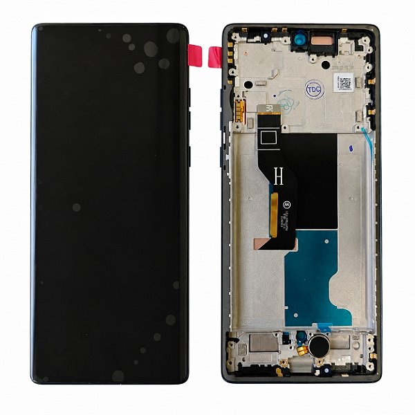 Frontal Tela Display Moto Edge 50 Fusion Com Aro P-OLED
