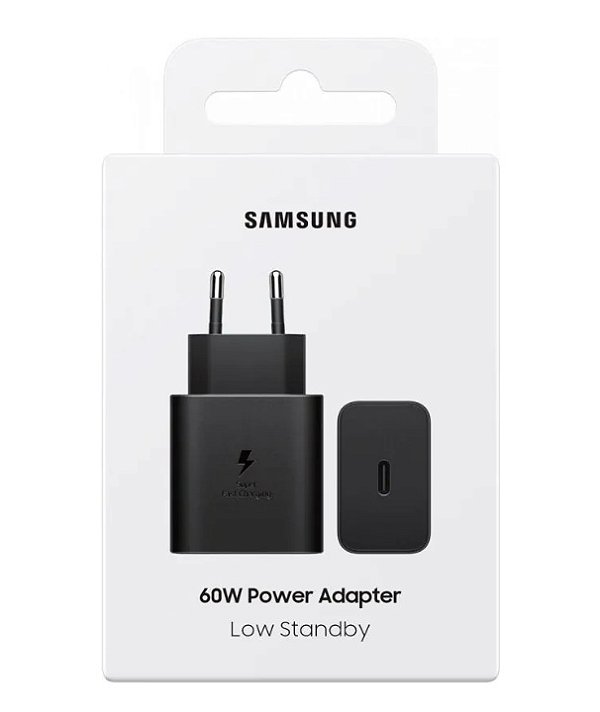 Fonte Carregador Samsung Super Rápido 60W USB-C Original
