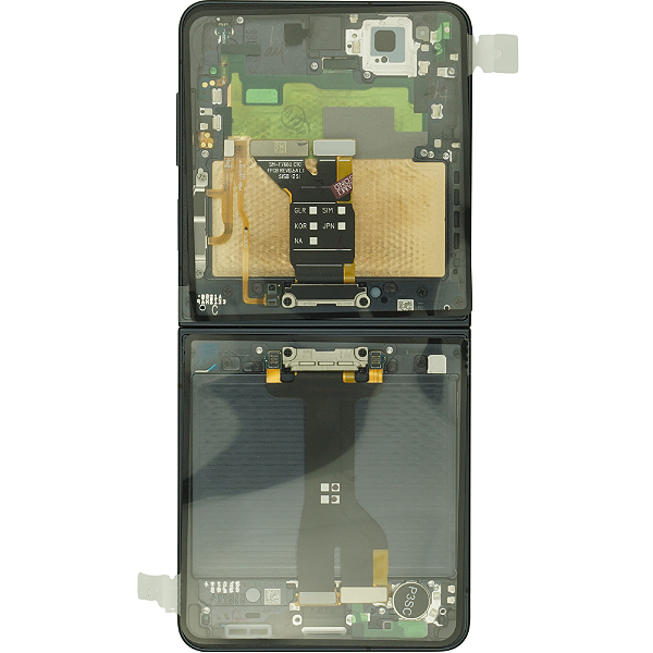 Frontal Tela Display Samsung Z Flip 7 F766 Com Aro Original