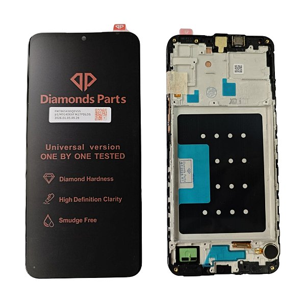 Frontal Tela Display Samsung A16 5G (A166) Com Aro Incell Diamonds