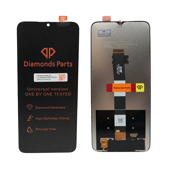 Frontal Tela Display Xiaomi Redmi 9A / 9C / Poco C3 / Redmi 10A Diamonds