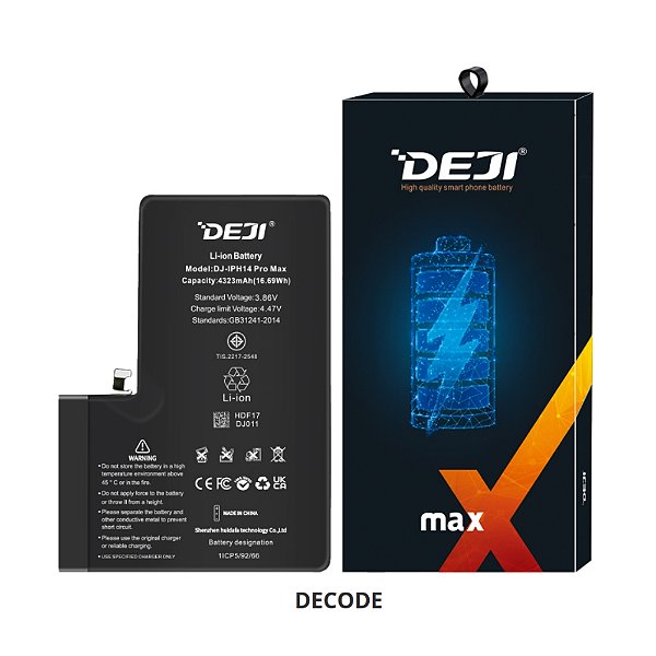 Bateria Apple iPhone 14 Pro Max DECODE Deji