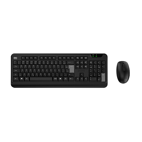 Kit Teclado e Mouse Sem fio Comfort PCCMFW Pcyes
