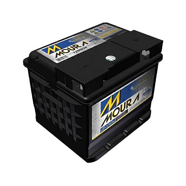 Bateria estacionária Moura - 12MN36 (12V / 39,5AH) - Novo