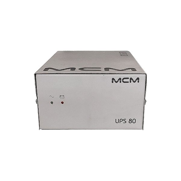 Nobreak MCM UPS 80 (NBK 80 2.1) Bivolt - Seminovo