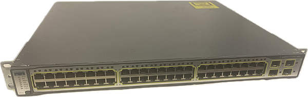SWITCH CISCO WS-C3750G-48TS-S V02 Semi-novo