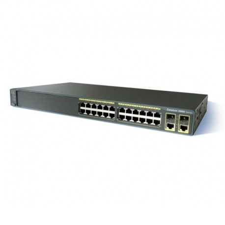 SWITCH CISCO CATALYST 2960 plus series PoE WS-c2960-24PC-BR=V01 Semi-novo