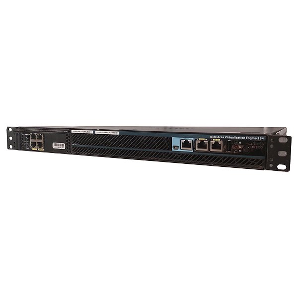 Cisco WAVE-294 com Módulo WAVE-INLN-GE-4T Appliance de Otimização WAN - Seminovo