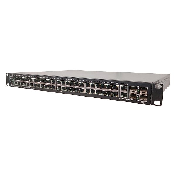 Switch Cisco SG500-52P 48 Portas Gigabit PoE 4x SFP Gerenciável - Seminovo