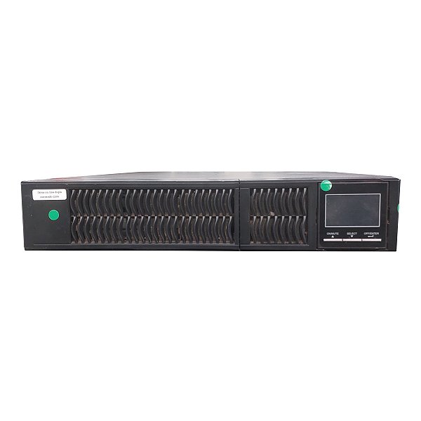 Nobreak Union Galleon One RT 3K Online Dupla Conversão 3KVA 220Vac - Seminovo