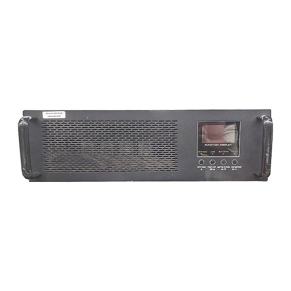 Nobreak Galleon Pro 6KVA Online Dupla Conversão 6000VA 5400W Rack/Torre - Seminovo