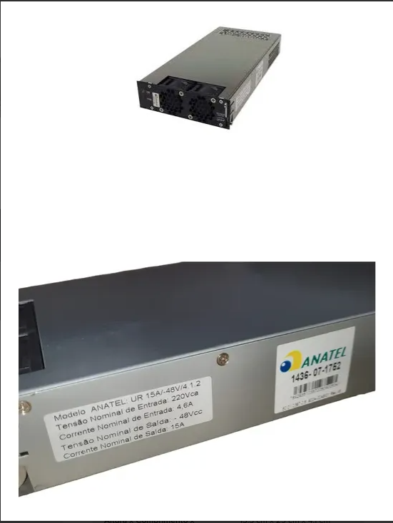 Modulo Retificador PHD UR 15A/-48V/4.1.2