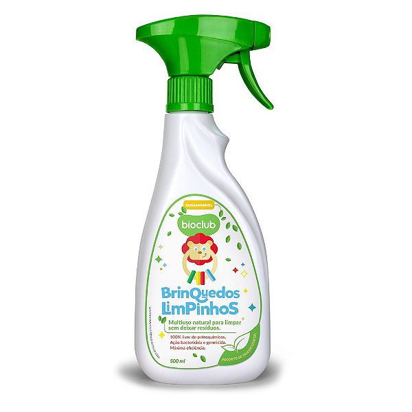 Detergente para Limpeza de Brinquedos Natural - Brinquedos Limpinhos - Bioclub