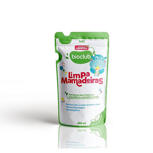 REFIL Detergente de Mamadeiras Orgânico - Limpa Mamadeiras Bioclub