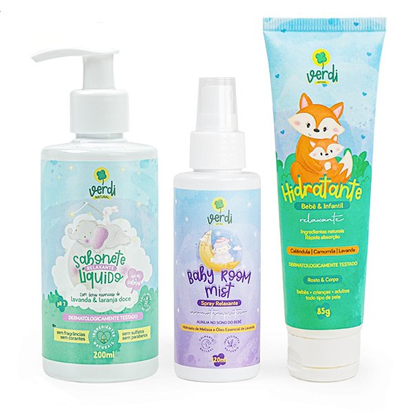 Kit Lavanda Relaxante do Sono - Verdi