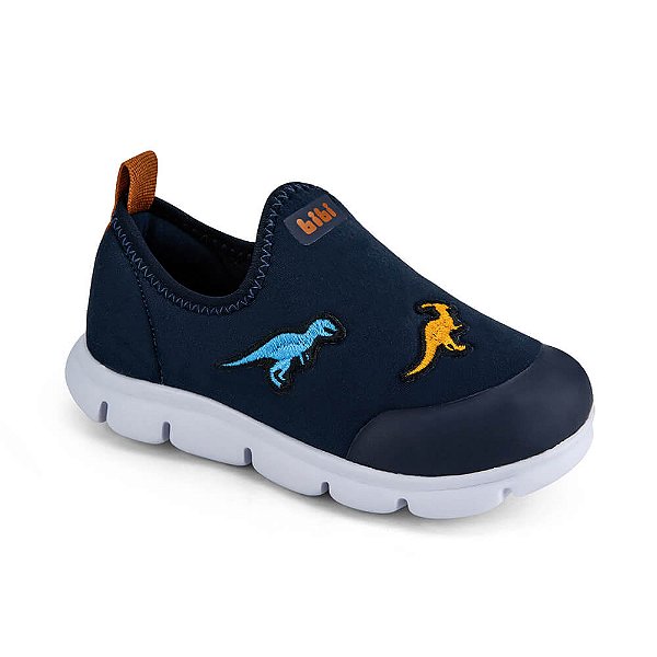 Tênis Infantil Masculino Dinossauro Bibi