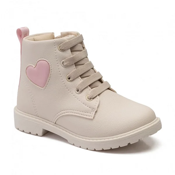Bota Infantil Klin Mini Rock Bege