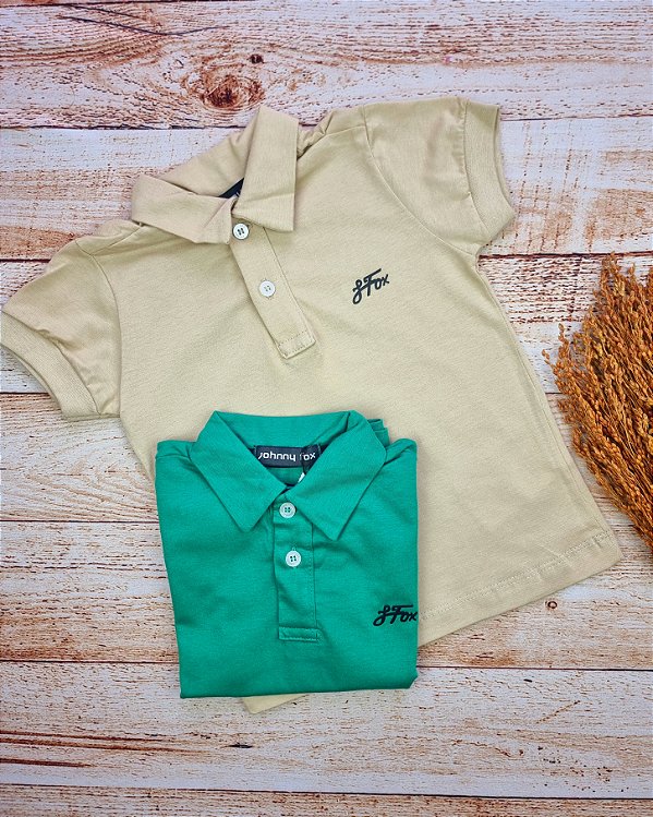 Camisa Polo em Meia Malha Johnny Fox