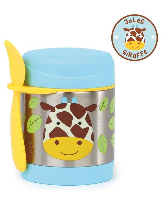 Pote Térmico com Talher Zoo Girafa Skip Hop
