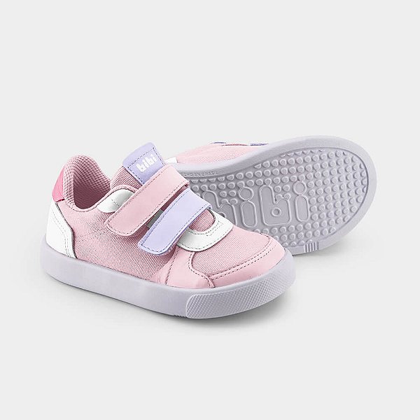 Tênis Infantil Bibi Agility Mini II Rosa Sugar com Tiras
