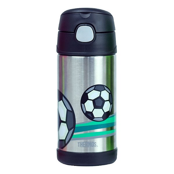 Garrafa Térmica Thermos Funtainer F401 Futebol 355ml