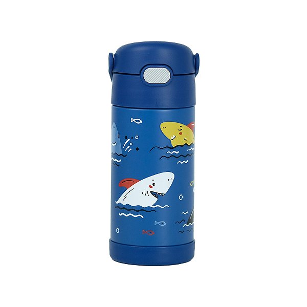 Garrafa Térmica Thermos Funtainer F401 Tubarão 355ml