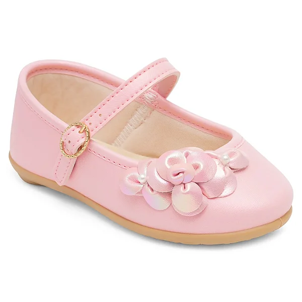 Sapatilha Infantil Pimpolho Flor Rosa