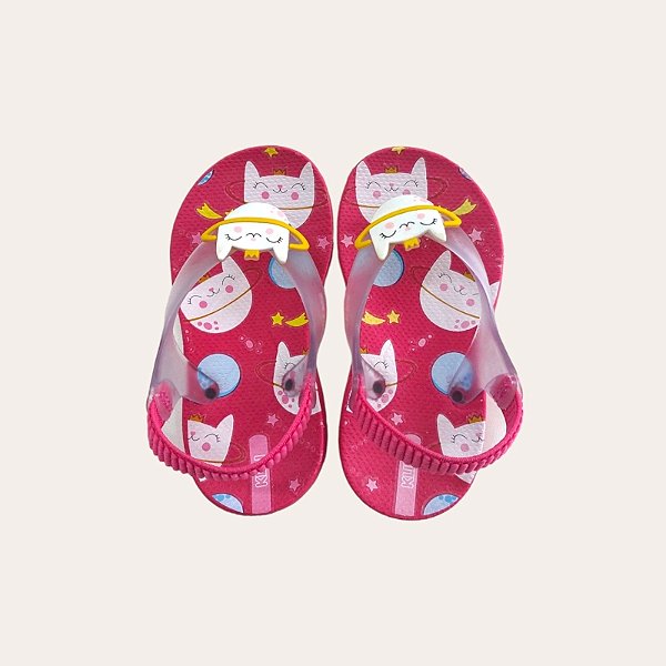 Chinelo Infantil Klin Acqua Rosa
