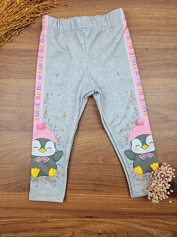 Legging em Termoskin Pinguim Kukiê
