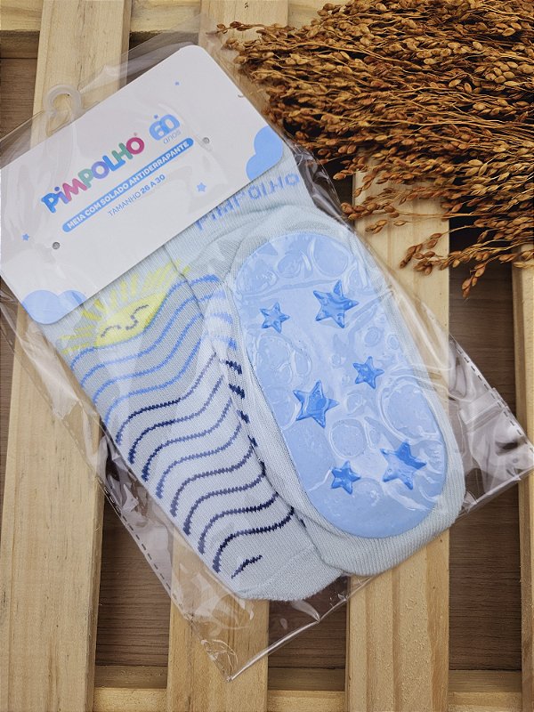 Meia com Solado Fino 26 a 30 Pimpolho