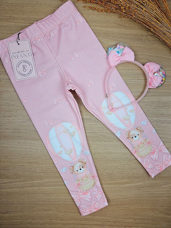 Legging em Termoskin Peluciado Infanti