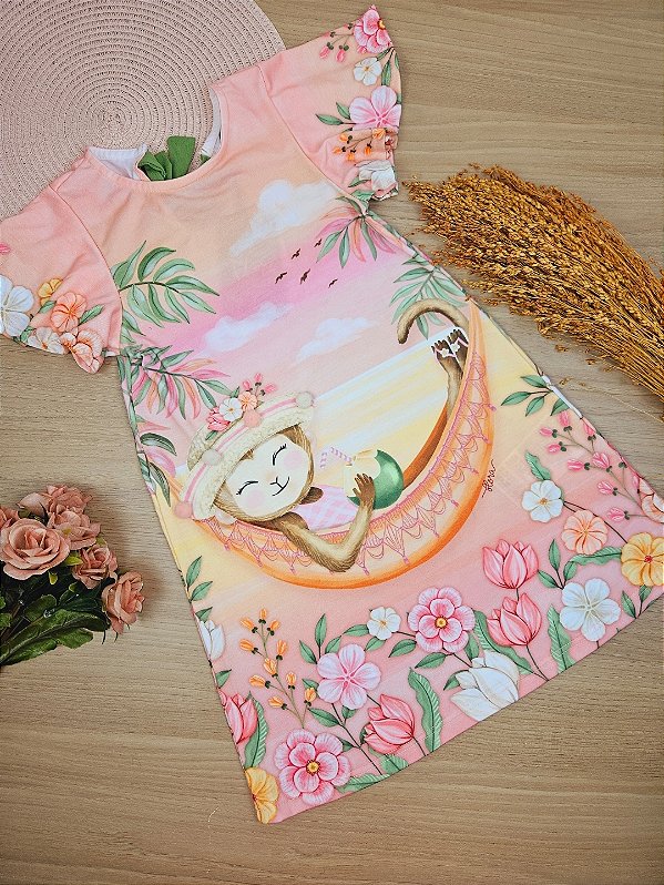 Vestido em Malha Fresh Infanti