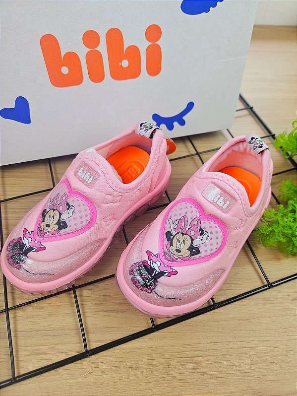 Tênis Infantil Bibi Roller 2.0 Minnie da Disney