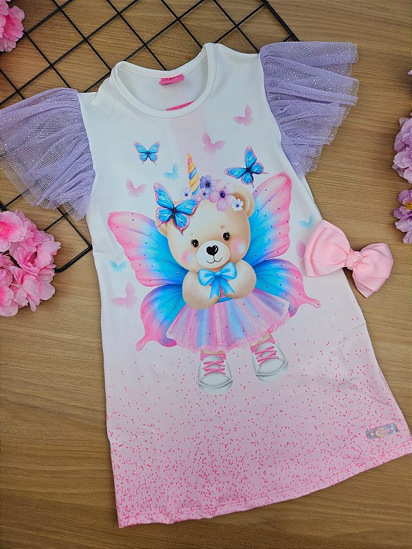 Vestido Lilás Ursinha Cinti