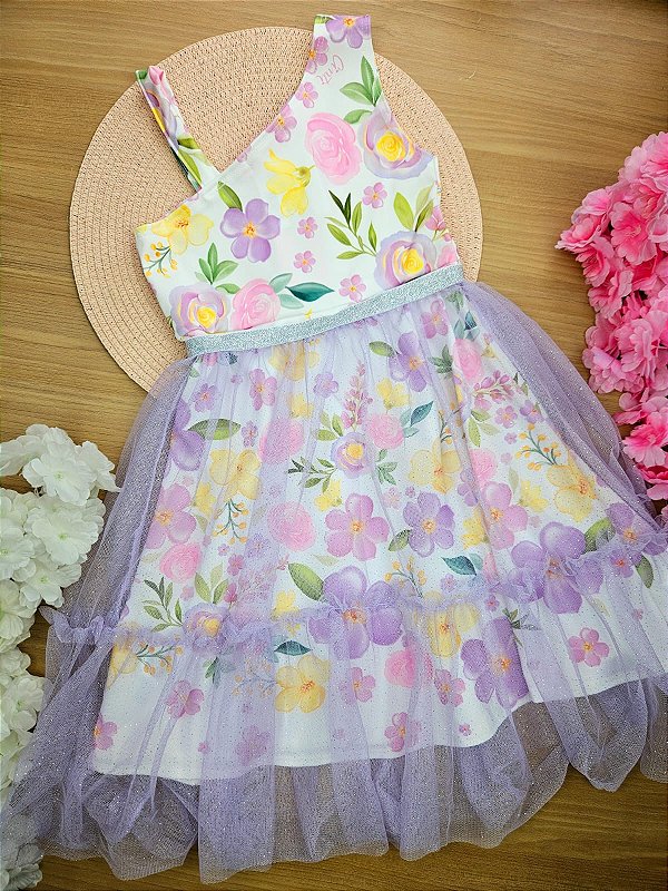 Vestido 2 em 1 Floral Cinti