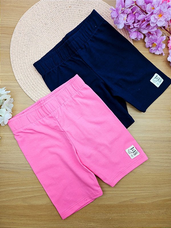 Shorts Ciclista Infantil Menina Cinti