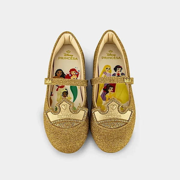 Sapatilha Infantil Bibi Ballerina Basic Princesas da Disney