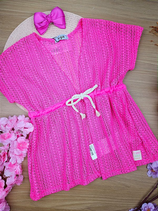 Saida de Praia em Malha Tricot Kukiê