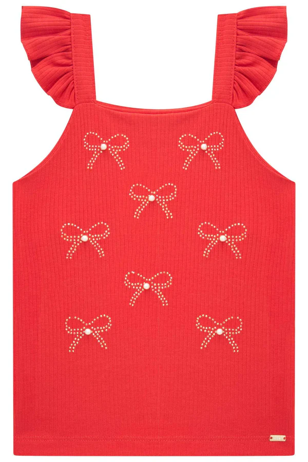 Blusa em Canelado Maui Infanti