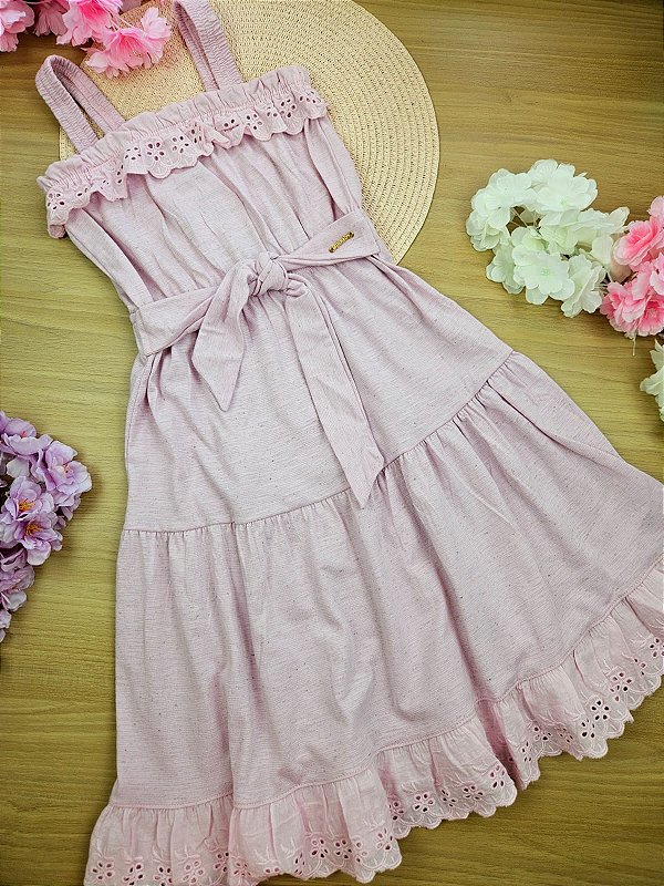 Vestido em Linho Flamê Up Baby