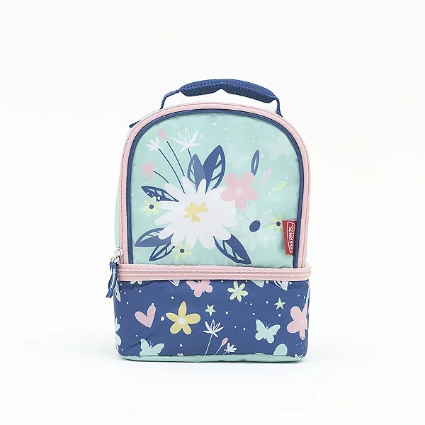 Bolsa Térmica Infantil Jardim das Flores Thermos