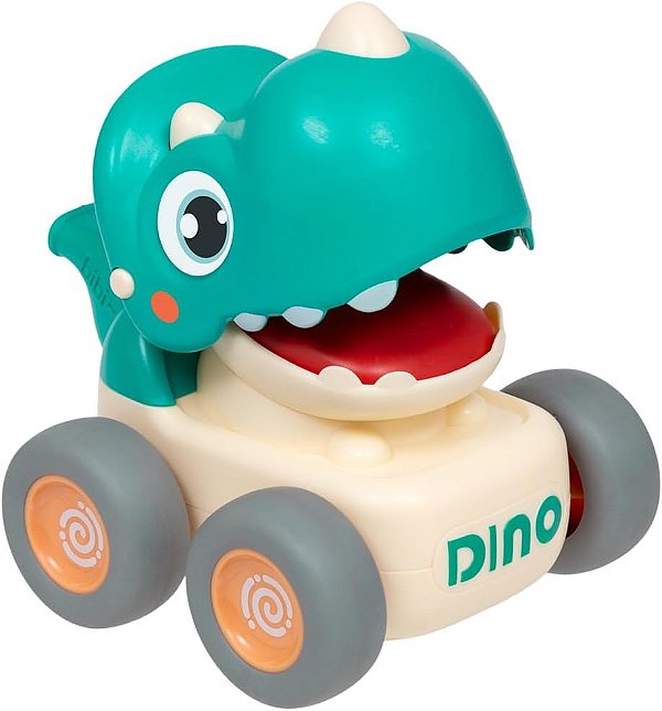 Buba Carrinho Dino Com Fricção E Apito Verde Escuro