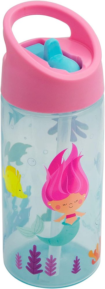 Buba Garrafinha Aventuras Sereia 400ml Rosa