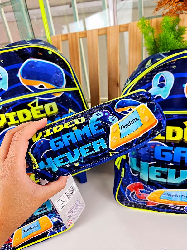 Estojo Simples Game 4ever Pack Me