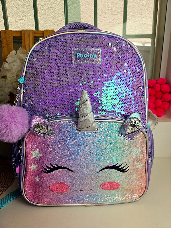 Mochila de Costas Unicórnio Pack Me