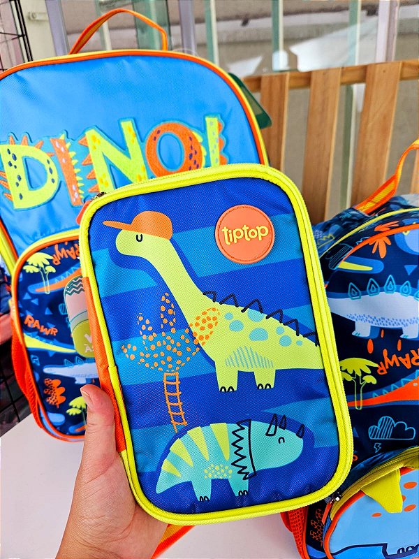 Estojo organizador dinossauro Tip Tip