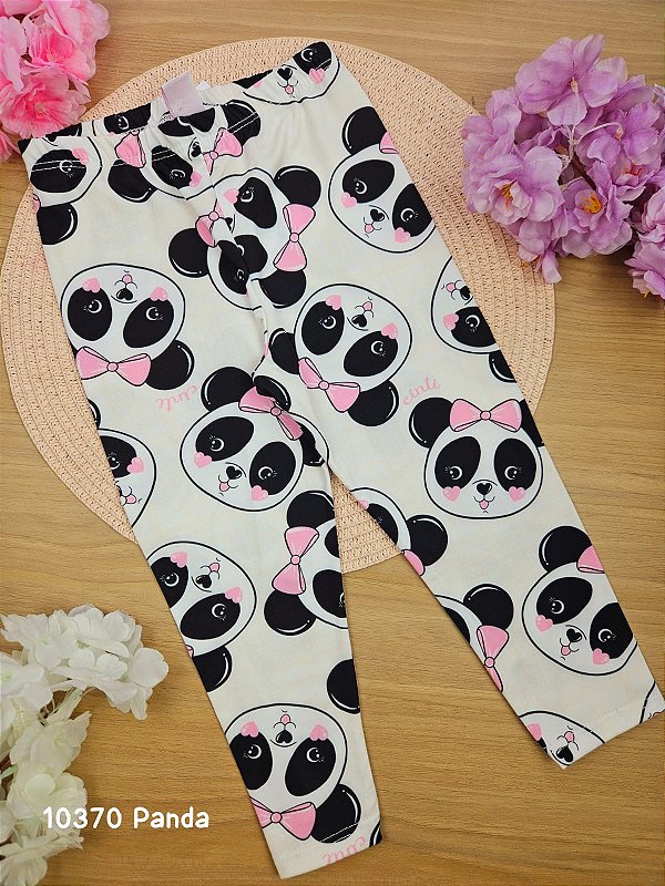 Calça Legging em Malha Térmica Panda Cinti