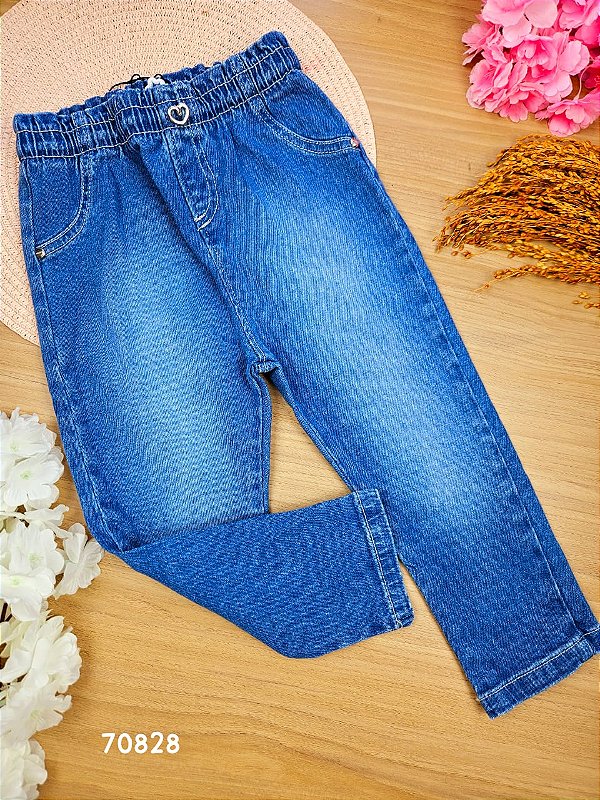 Calça Jeans com Elastano Infanti