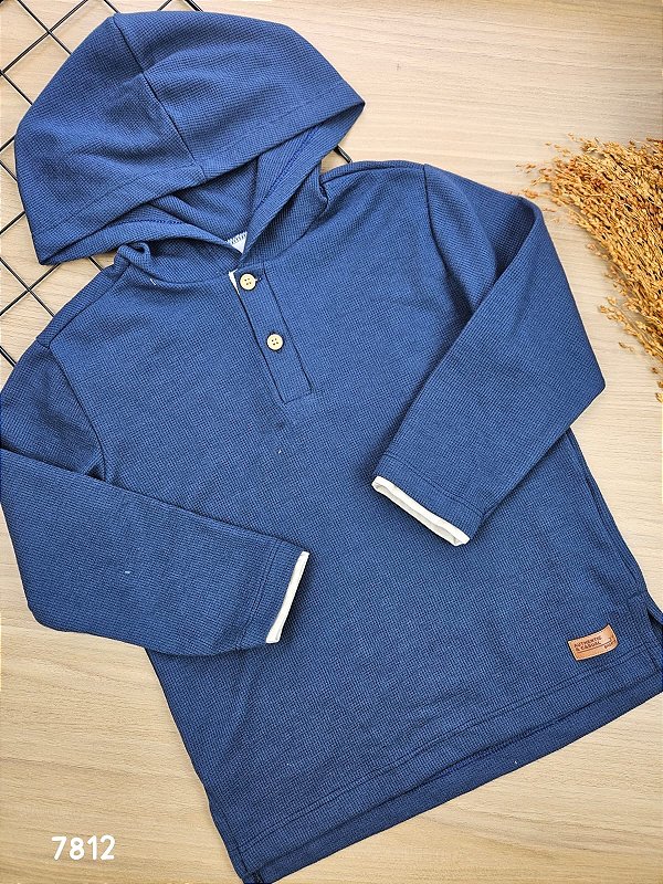 Camiseta em Moletinho Waffle Divertto