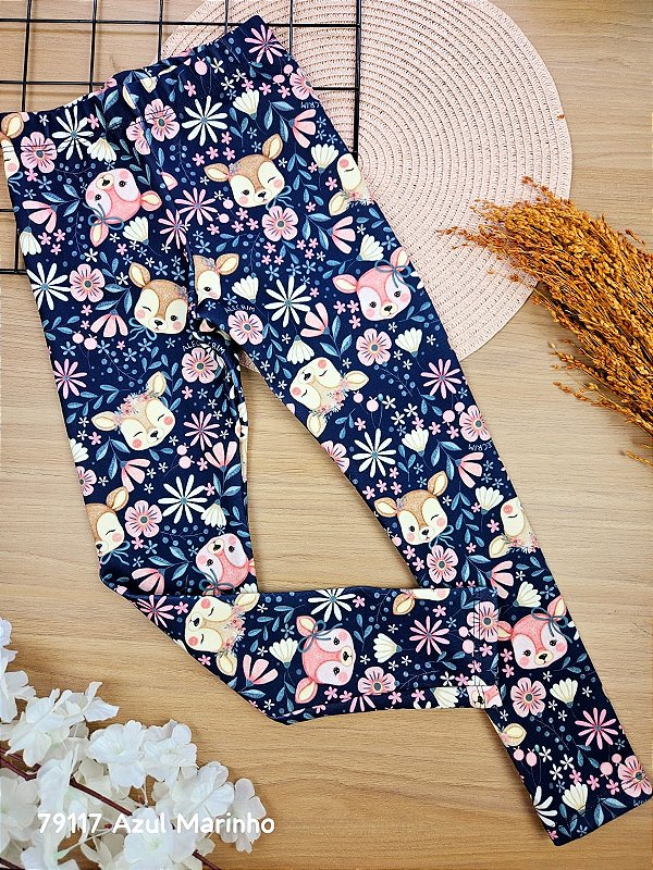 Calça Legging em Fly Tech Reninha Kukiê